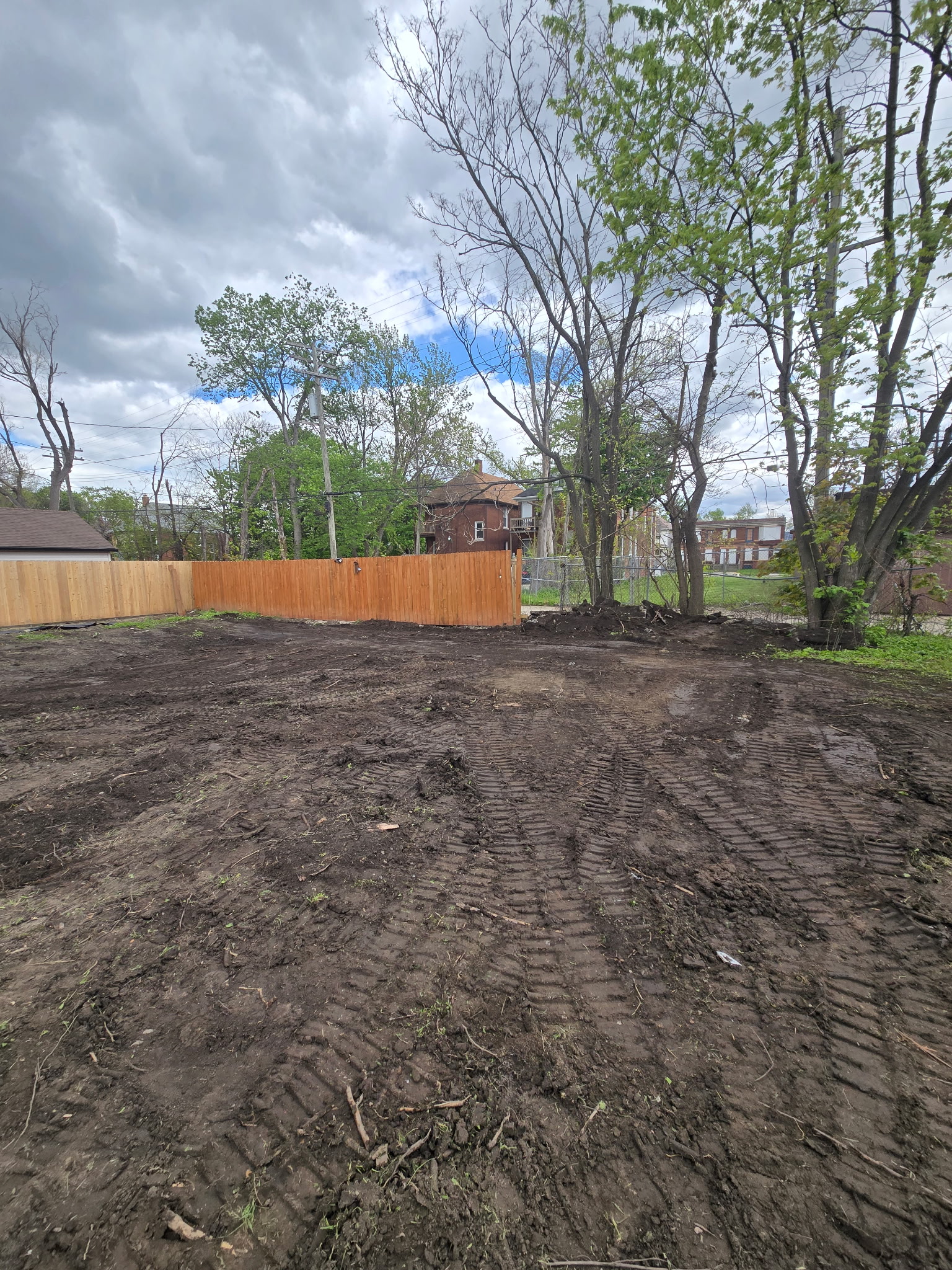 Land clearing job